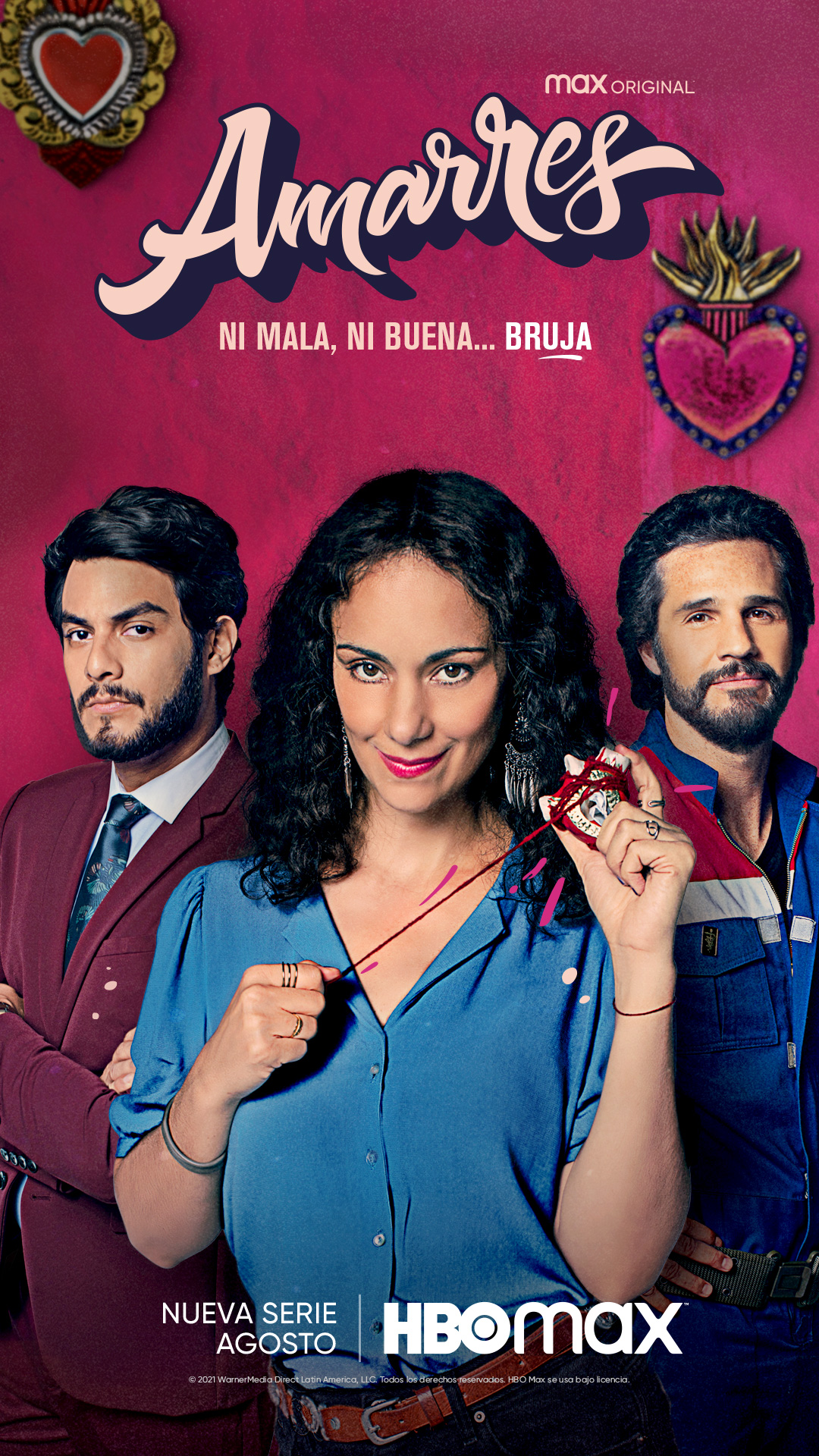 Amarres, la primera serie mexicana de HBO Max llega en agosto