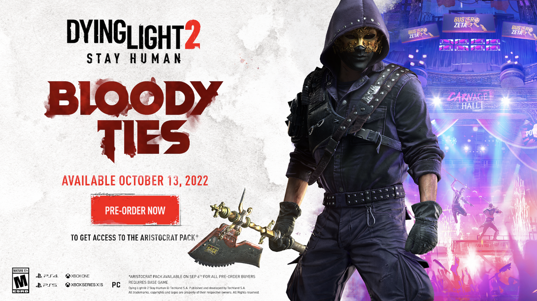 Techland anuncia el DLC de historia de Dying Light 2 Stay Human: Bloody Ties