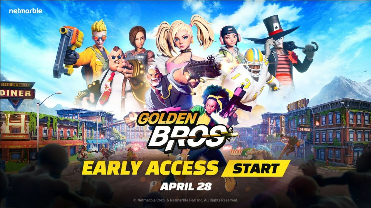 Netmarble celebra el lanzamiento del acceso anticipado de GOLDEN BROS y nuevos eventos de preventa