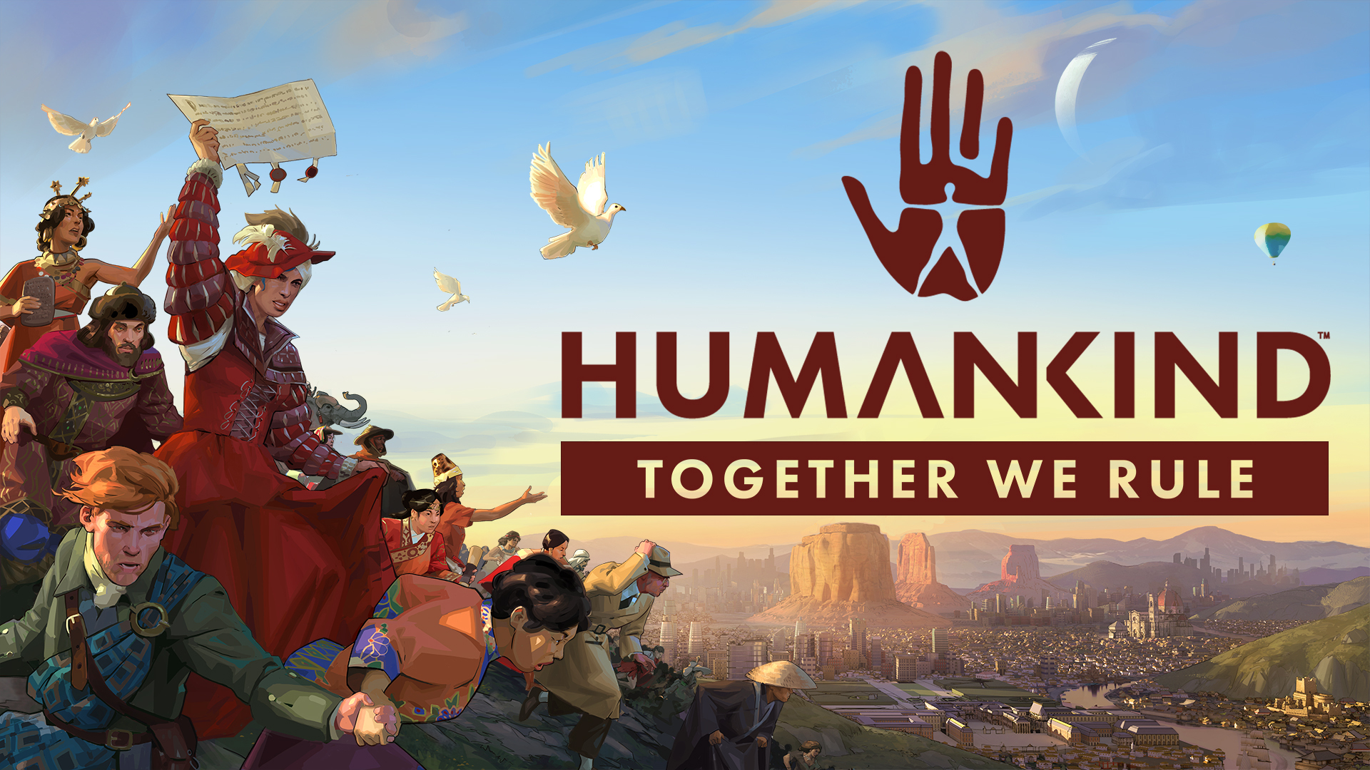 Libera al diplomático que llevas dentro en la primera expansión de HUMANKIND, «Together We Rule»