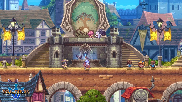 El imprescindible Metroidvania Souldiers se lanza hoy para PC y consolas