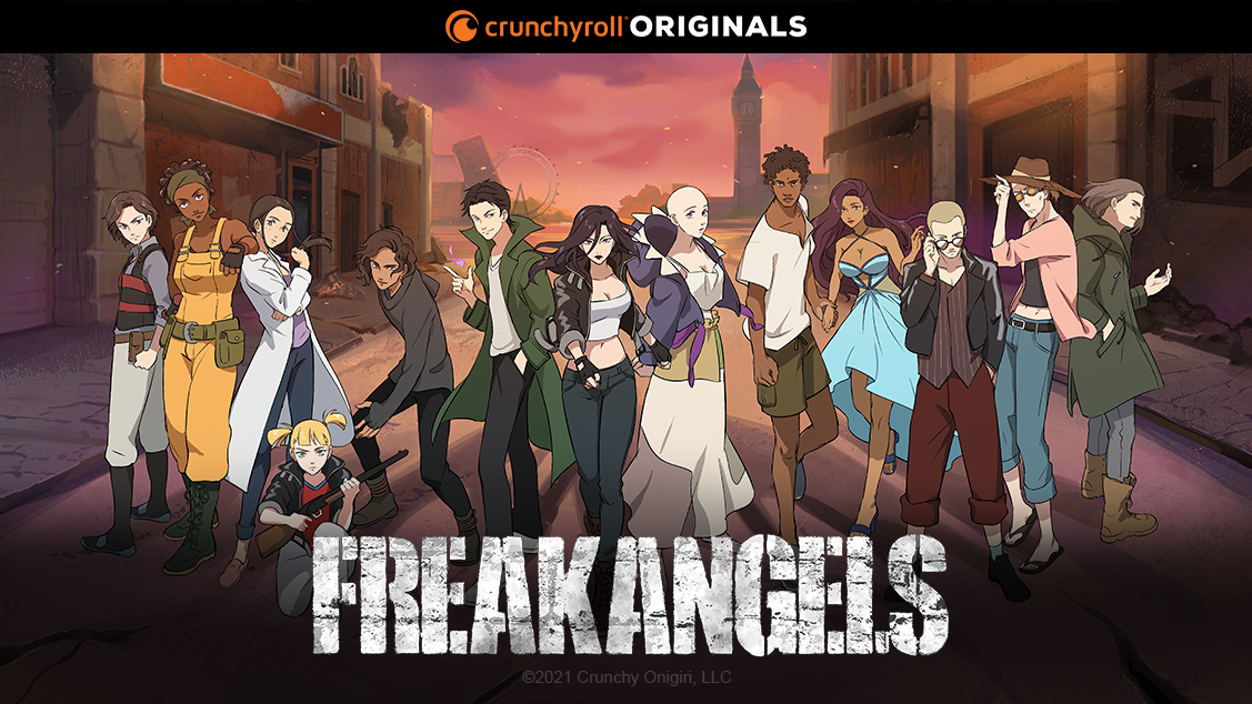Bienvenidos a Whitechapel – FreakAngels se estrenará en Crunchyroll el 27 de enero de 2022