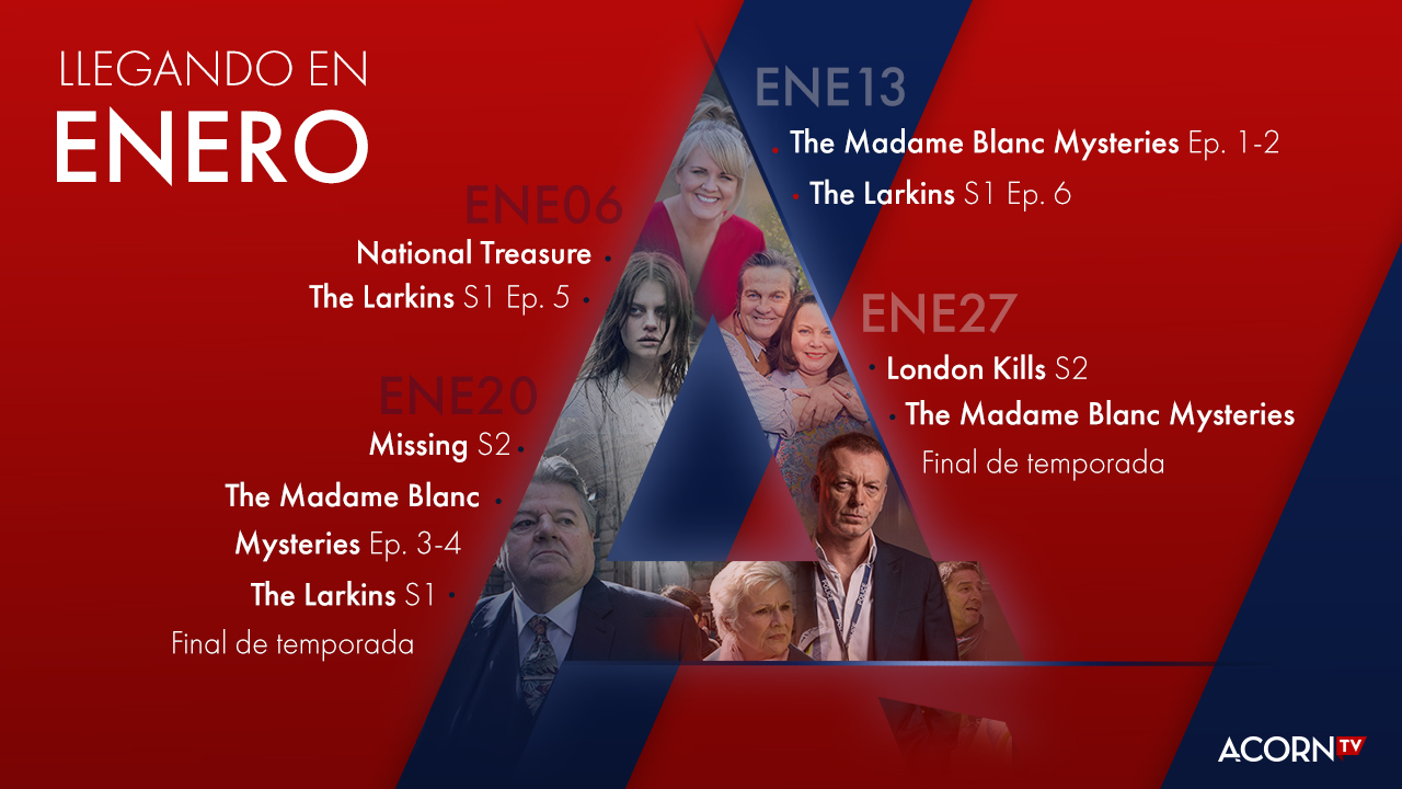 AcornTV te llena de inspiración con su top 5
