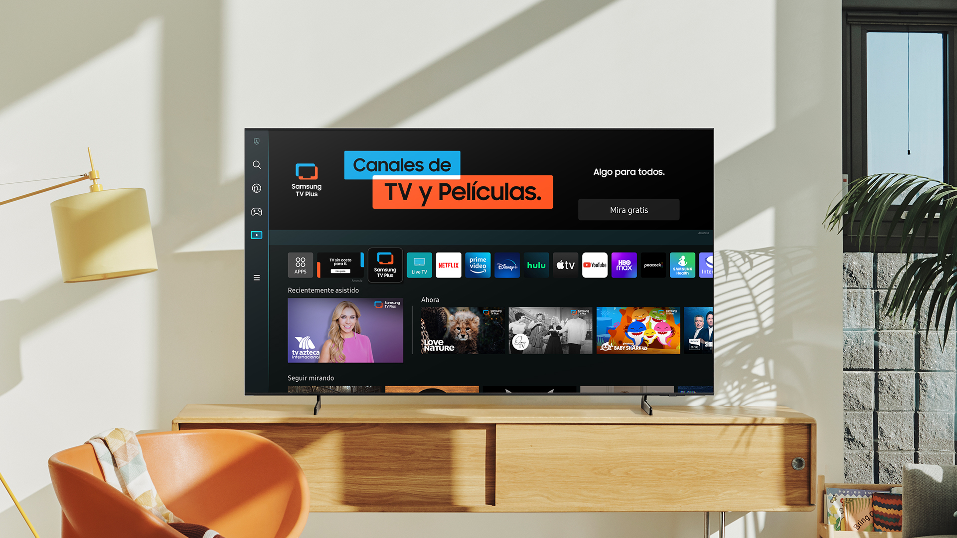 Samsung TV Plus presenta su nueva imagen