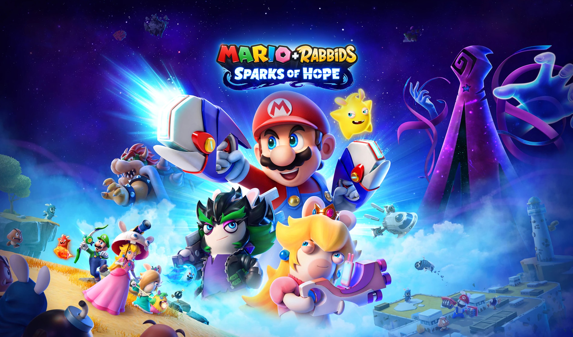 Cómo Mario + Rabbids Sparks of Hope creó un nuevo personaje e hizo que los Rabbids hablaran