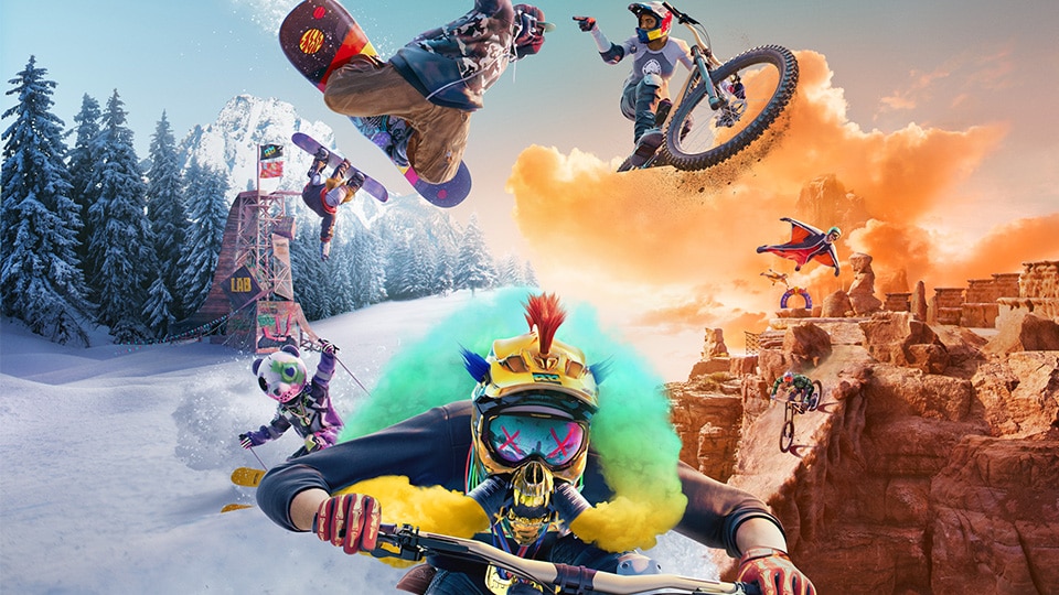 Un recorrido por el enorme mundo social de Riders Republic