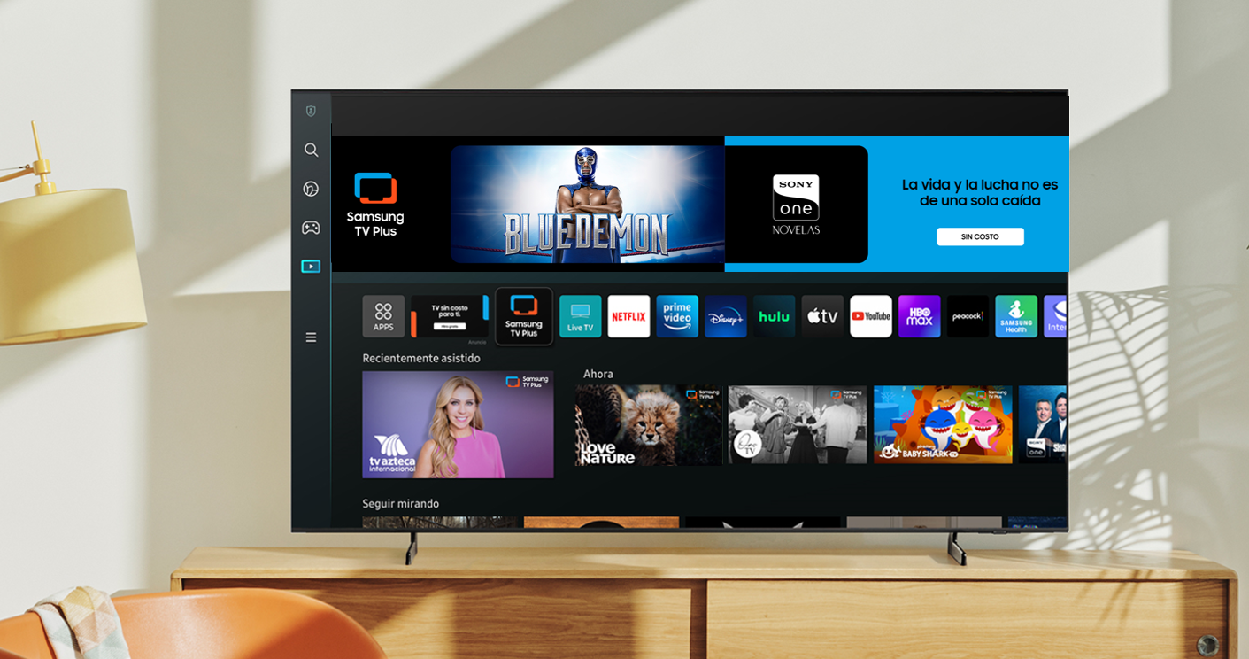 La nueva serie de Blue Demon ya se esta disponible en Samsung TV Plus