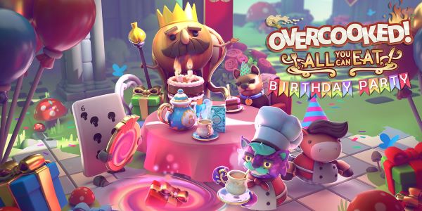 Únete a kevin y al Rey de la Cebolla para celebrar el quinto aniversario de Overcooked!
