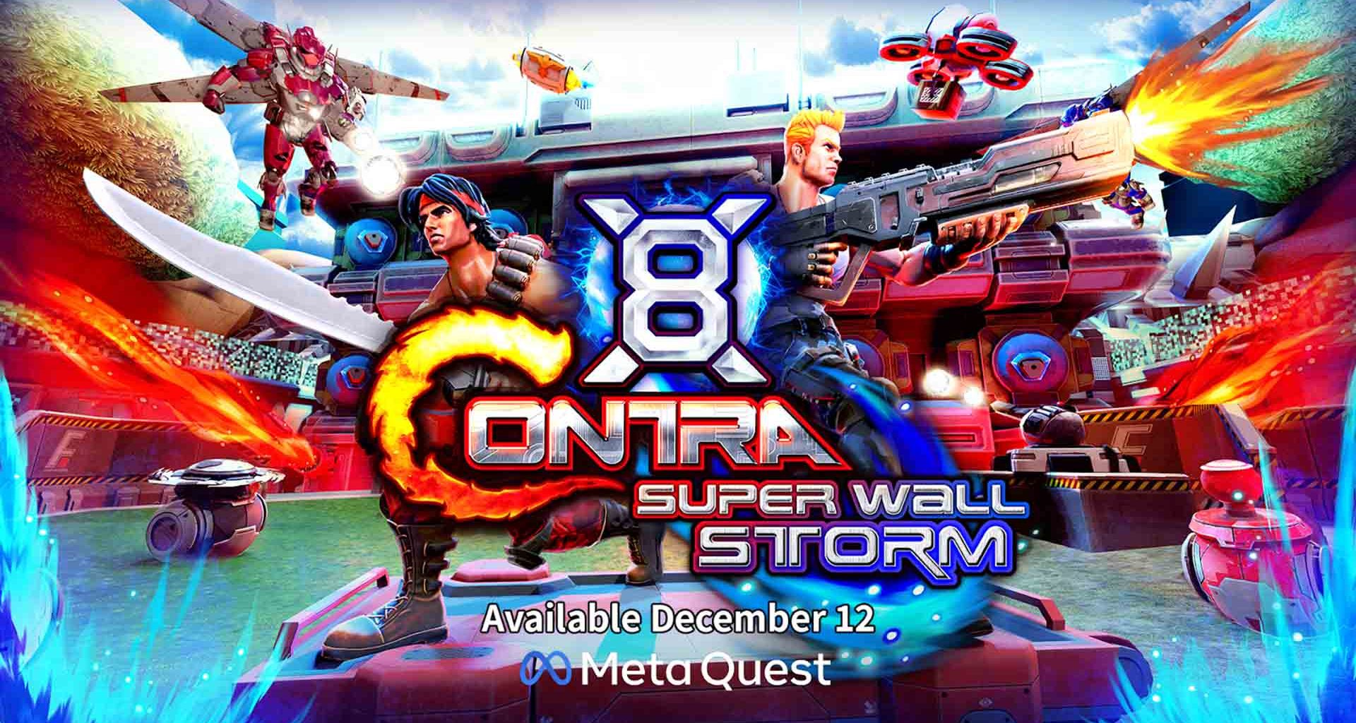 X8 Contra Super Wall Storm se lanzará en Meta Quest el 12 de diciembre de 2024