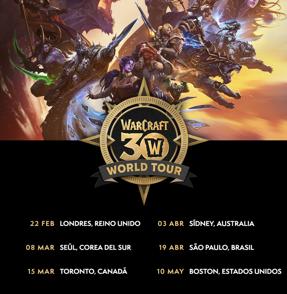Warcraft celebra 30 años con reuniones épicas en todo el mundo