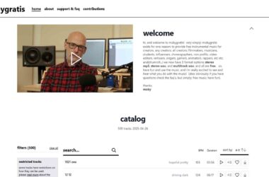MobyGratis: La biblioteca de música instrumental gratuita que todo creador necesita