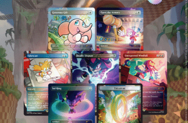 Sonic se une al multiverso de Magic The Gathering