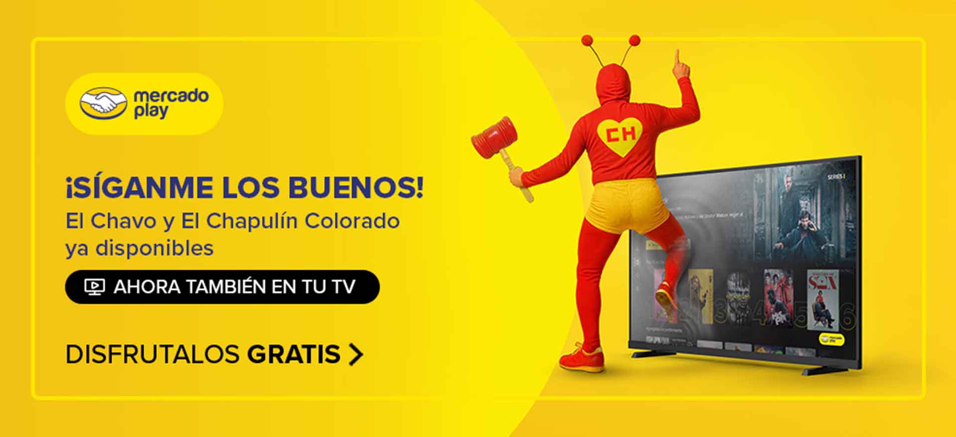 Disfruta los primeros 5 capítulos de El Chavo y El Chapulín Colorado gratis