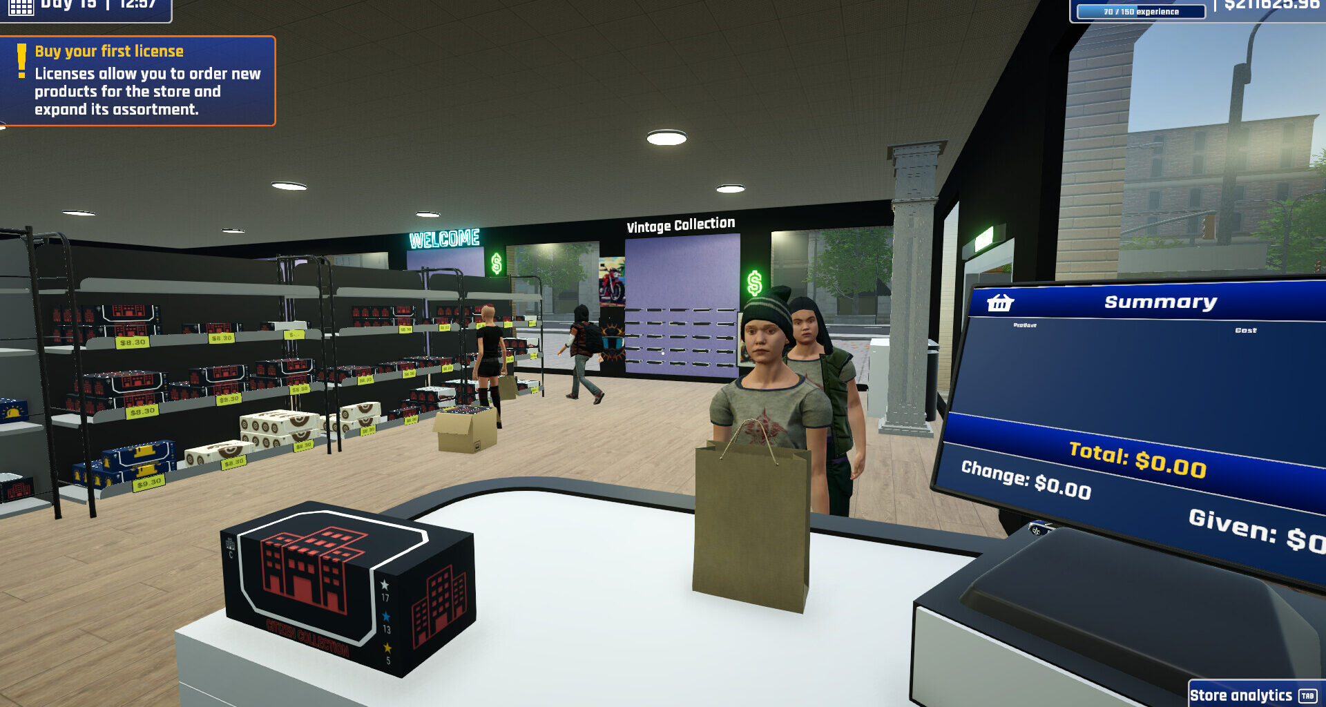 Revisión: MiniCar Shop Simulator – Experiencia completa de gestión minorista con coches en miniatura