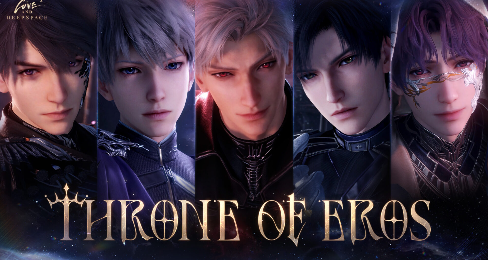 Love and Deepspace celebra su segundo aniversario con Throne of Eros y evento en Nueva York