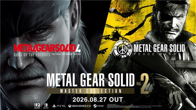 Revive la leyenda con METAL GEAR SOLID MASTER COLLECTION Vol.2 disponible ahora