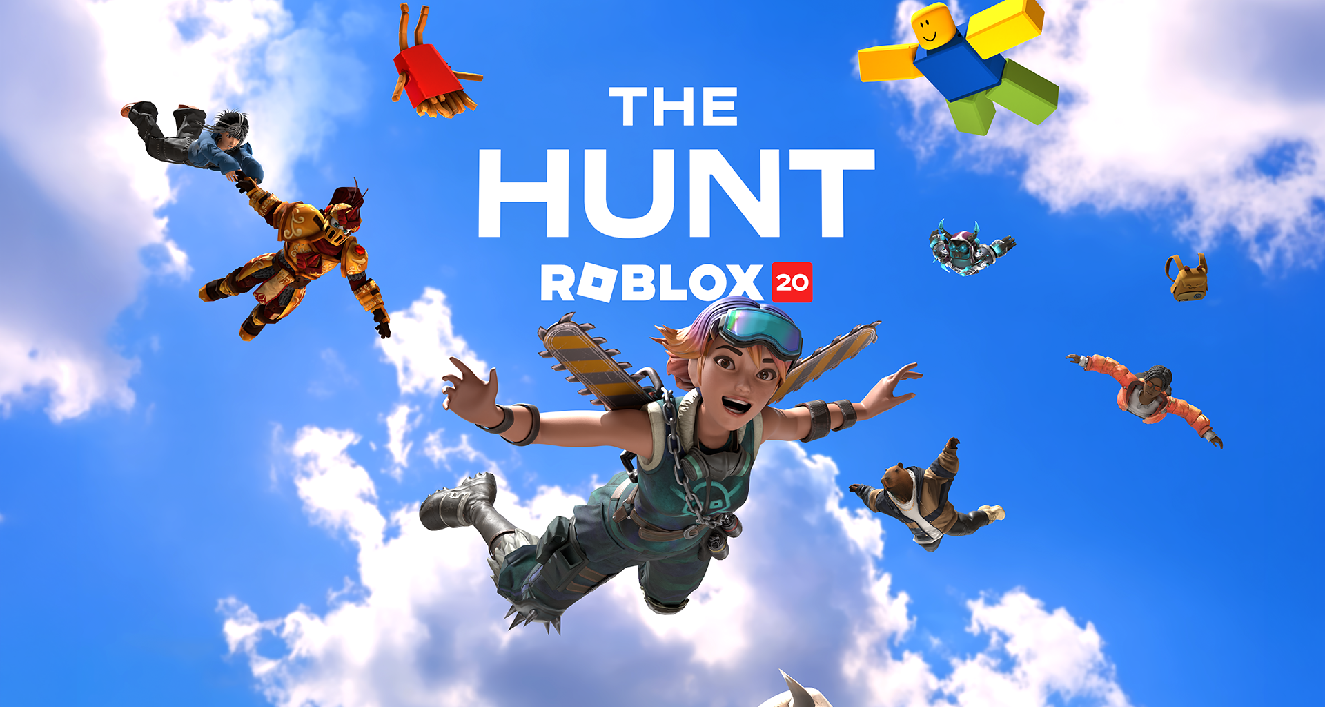 Roblox celebra su 20º aniversario con The Hunt: Roblox 20