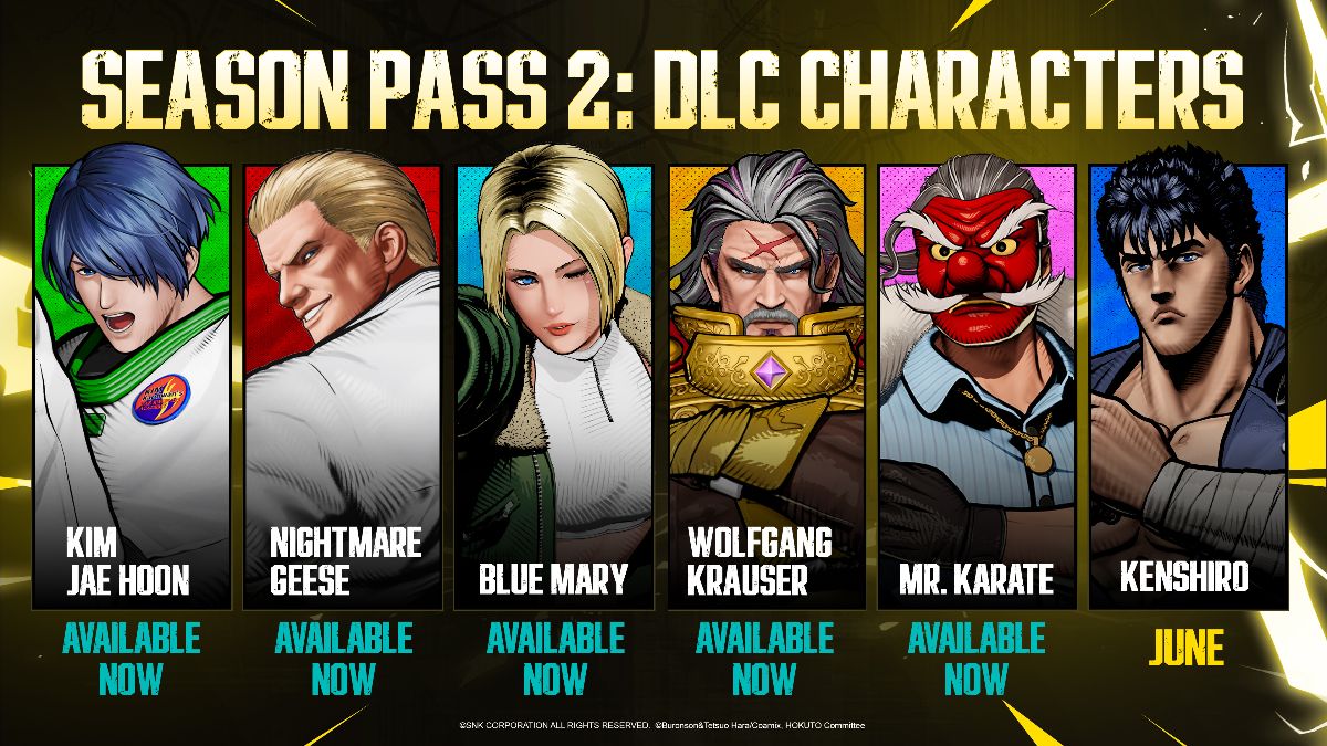 Fist Of The North Star llega a Fatal Fury: City Of The Wolves